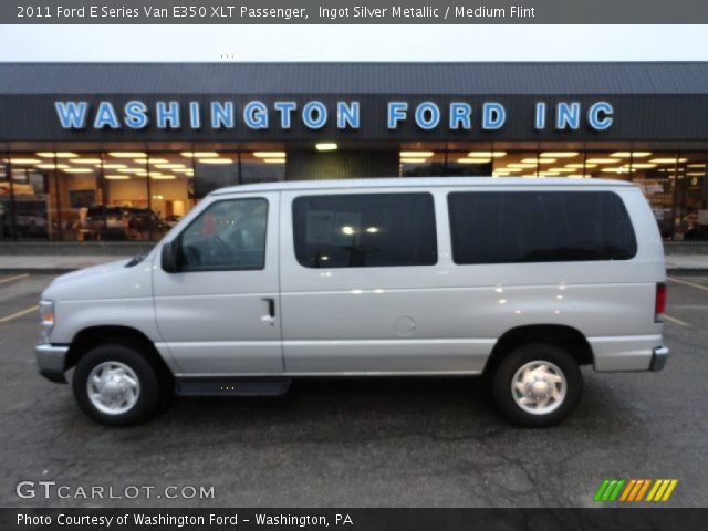 2011 Ford E Series Van E350 XLT Passenger in Ingot Silver Metallic