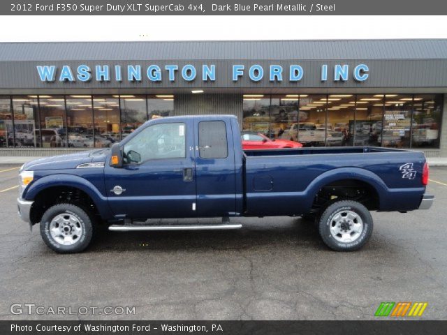 2012 Ford F350 Super Duty XLT SuperCab 4x4 in Dark Blue Pearl Metallic