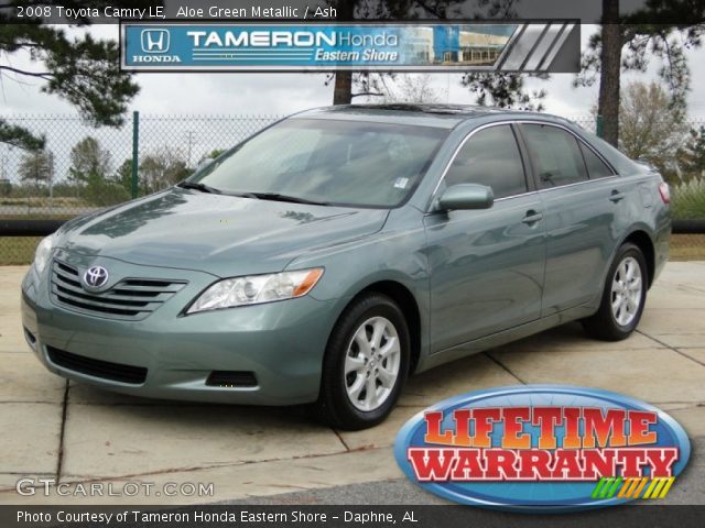 2008 Toyota Camry LE in Aloe Green Metallic
