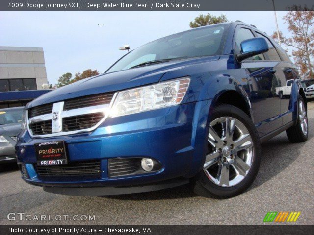 2009 Dodge Journey SXT in Deep Water Blue Pearl
