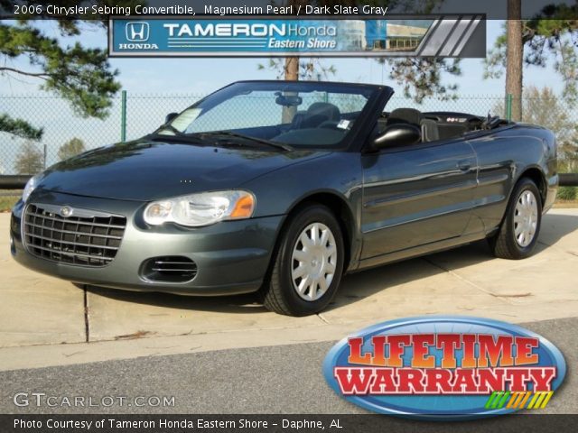 2006 Chrysler Sebring Convertible in Magnesium Pearl