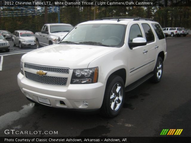 2012 Chevrolet Tahoe LTZ in White Diamond Tricoat