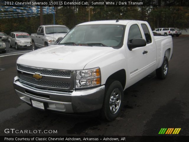 2012 Chevrolet Silverado 1500 LS Extended Cab in Summit White