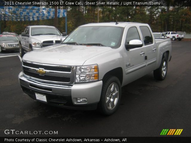 2011 Chevrolet Silverado 1500 LT Crew Cab in Sheer Silver Metallic