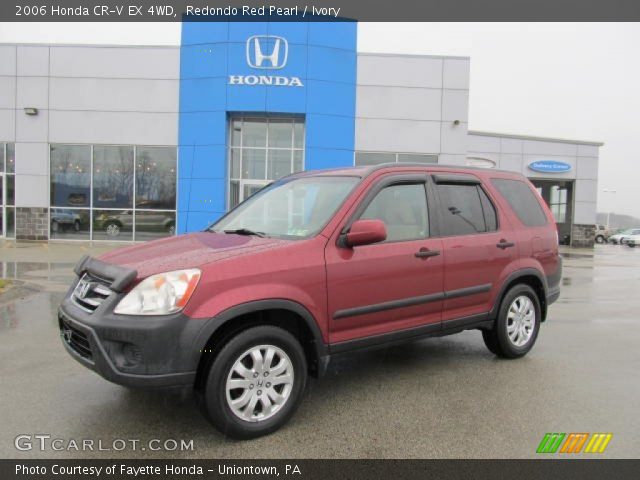 2006 Honda CR-V EX 4WD in Redondo Red Pearl
