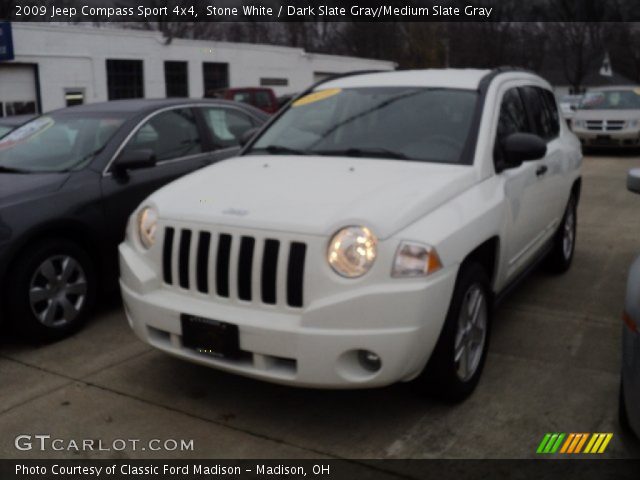 2009 Jeep Compass Sport 4x4 in Stone White