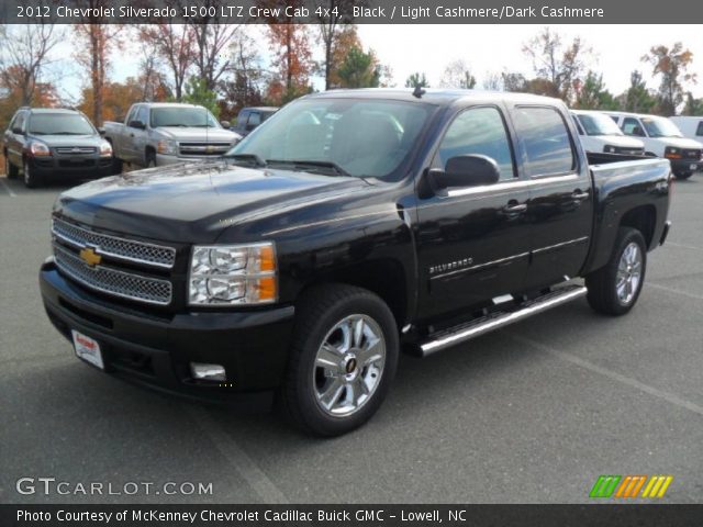 2012 Chevrolet Silverado 1500 LTZ Crew Cab 4x4 in Black
