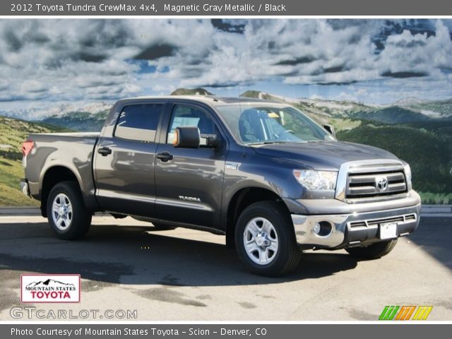 2012 Toyota Tundra CrewMax 4x4 in Magnetic Gray Metallic