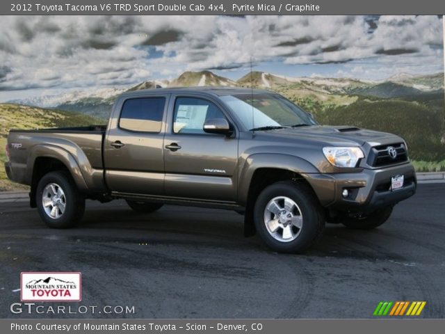 2012 Toyota Tacoma V6 TRD Sport Double Cab 4x4 in Pyrite Mica