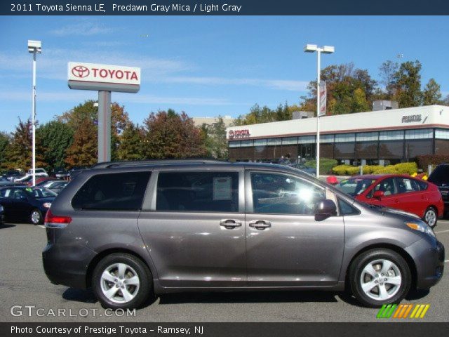 2011 Toyota Sienna LE in Predawn Gray Mica