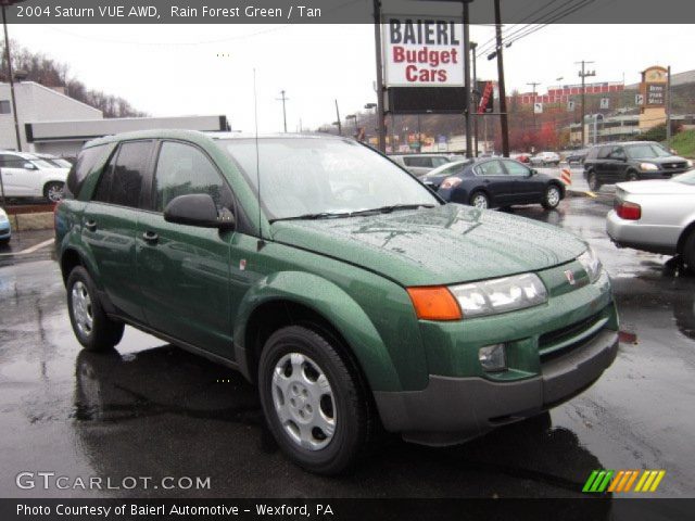 2004 Saturn VUE AWD in Rain Forest Green