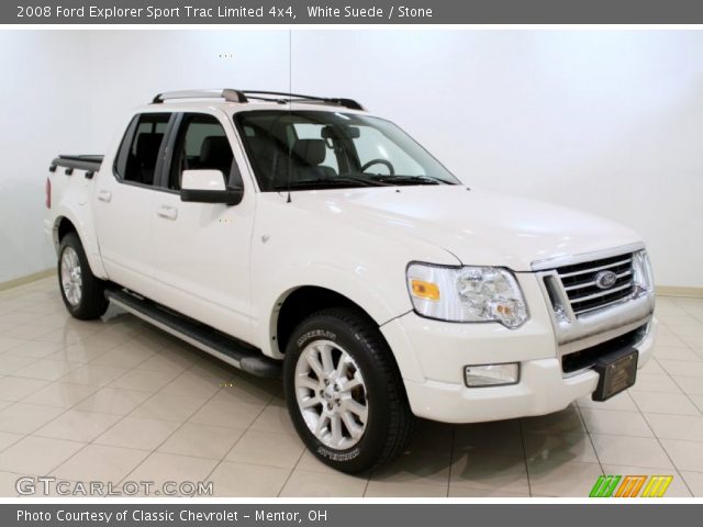 2008 Ford Explorer Sport Trac Limited 4x4 in White Suede