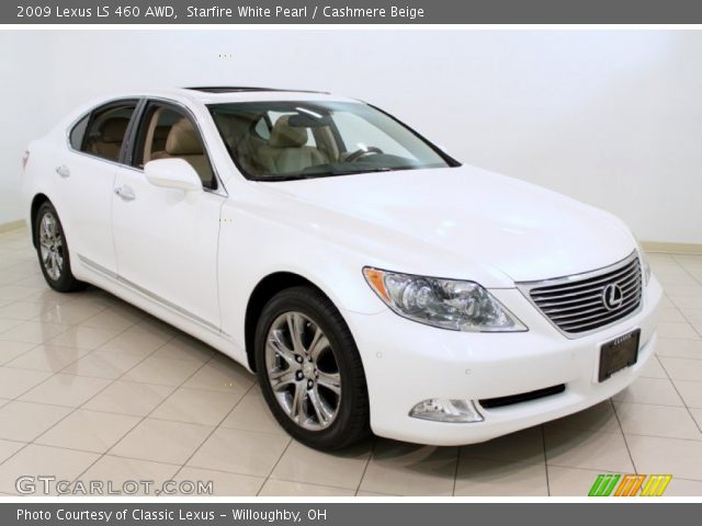 2009 Lexus LS 460 AWD in Starfire White Pearl