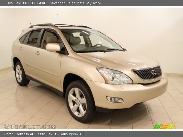 2005 Lexus RX 330 AWD in Savannah Beige Metallic