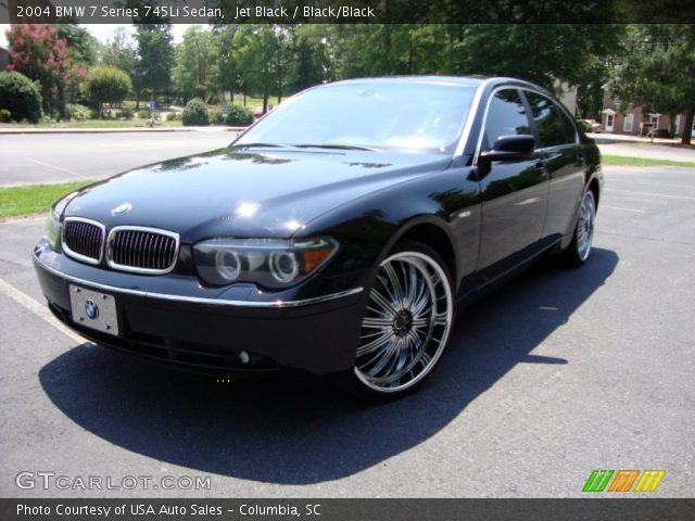 2004 BMW 7 Series 745Li Sedan in Jet Black