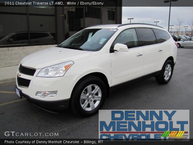 2011 Chevrolet Traverse LT AWD in White
