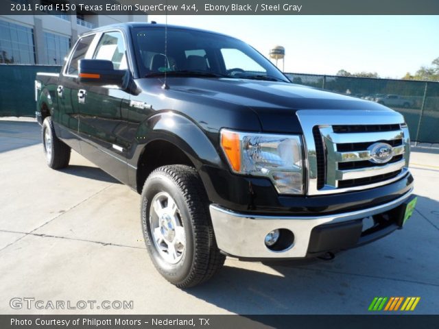 2011 Ford F150 Texas Edition SuperCrew 4x4 in Ebony Black