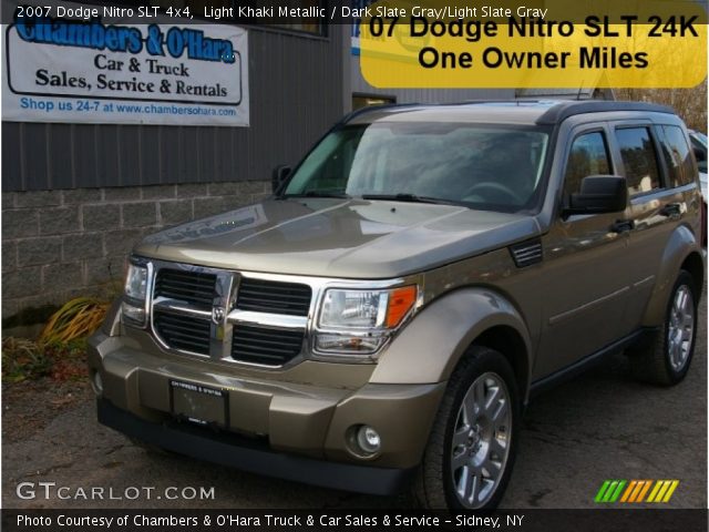 2007 Dodge Nitro SLT 4x4 in Light Khaki Metallic