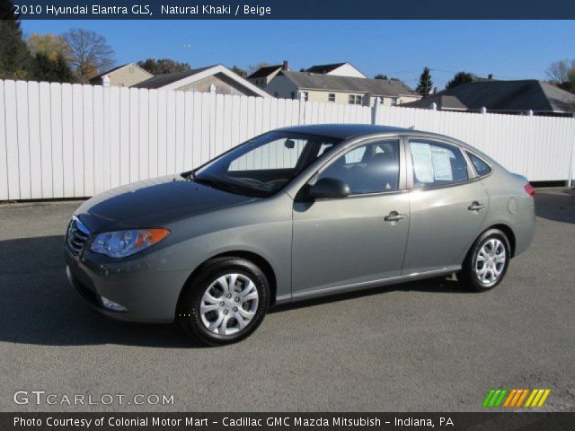2010 Hyundai Elantra GLS in Natural Khaki