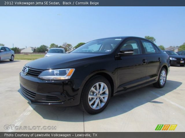 2012 Volkswagen Jetta SE Sedan in Black