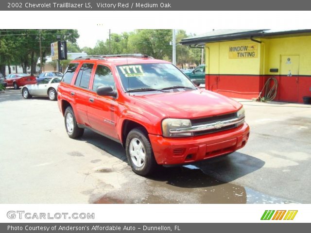 2002 Chevrolet TrailBlazer LS in Victory Red