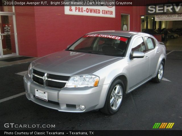 2010 Dodge Avenger R/T in Bright Silver Metallic