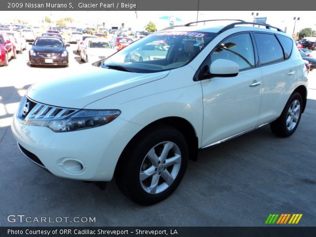 2009 Nissan Murano S in Glacier Pearl