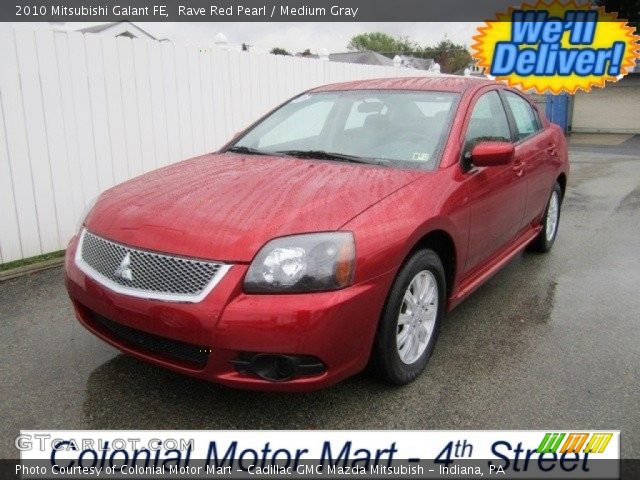 2010 Mitsubishi Galant FE in Rave Red Pearl