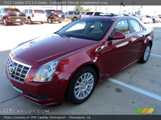 2012 Cadillac CTS 3.0 Sedan in Crystal Red Tintcoat