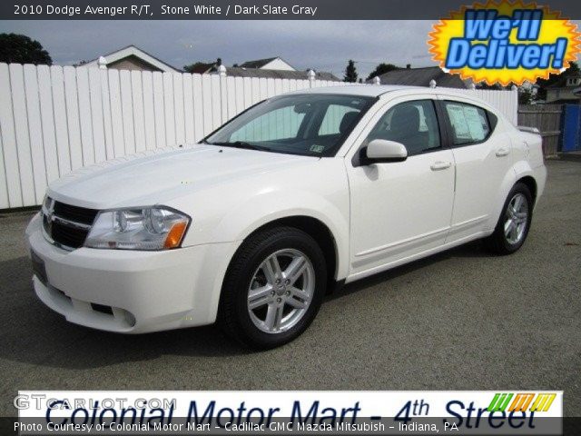 2010 Dodge Avenger R/T in Stone White