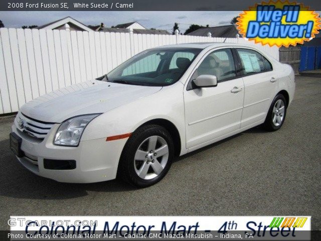 2008 Ford Fusion SE in White Suede