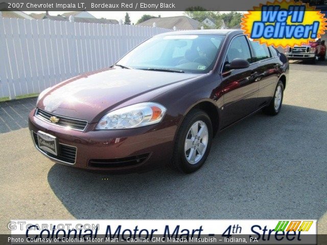 2007 Chevrolet Impala LT in Bordeaux Red