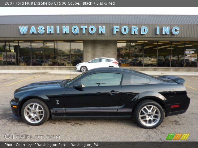 2007 Ford Mustang Shelby GT500 Coupe in Black