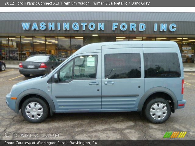 2012 Ford Transit Connect XLT Premium Wagon in Winter Blue Metallic