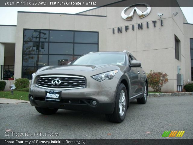 2010 Infiniti FX 35 AWD in Platinum Graphite