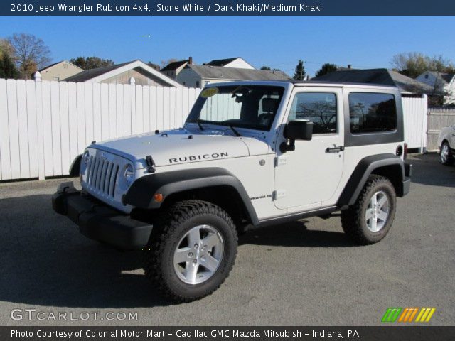 2010 Jeep Wrangler Rubicon 4x4 in Stone White
