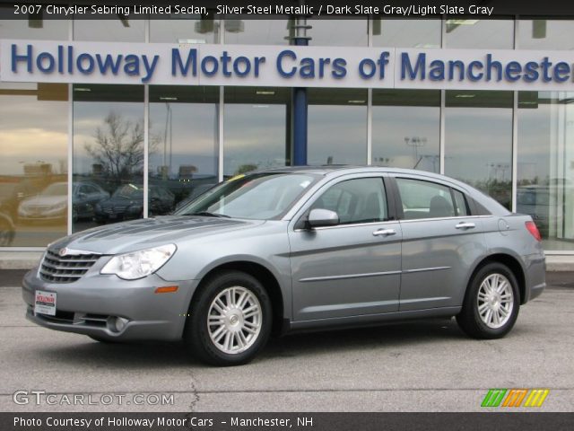 2007 Chrysler Sebring Limited Sedan in Silver Steel Metallic