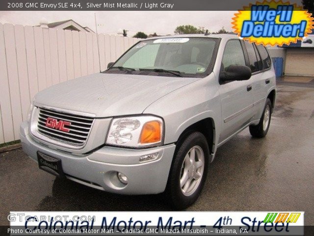 2008 GMC Envoy SLE 4x4 in Silver Mist Metallic