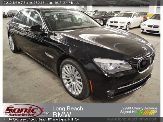 2012 BMW 7 Series 750Li Sedan in Jet Black