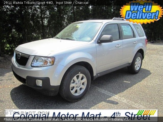 2011 Mazda Tribute i Sport 4WD in Ingot Silver