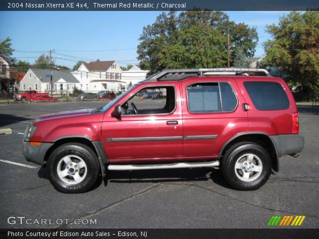 2004 Nissan Xterra XE 4x4 in Thermal Red Metallic