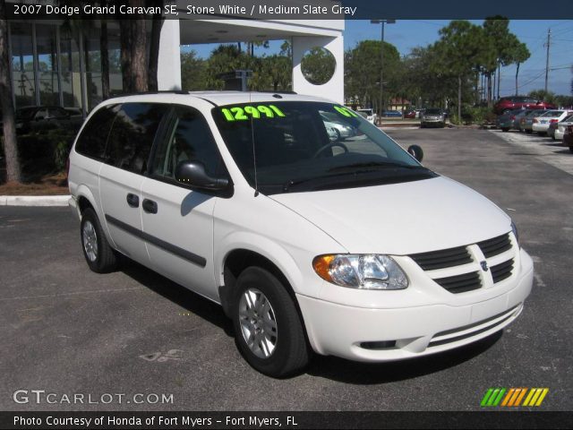 2007 Dodge Grand Caravan SE in Stone White