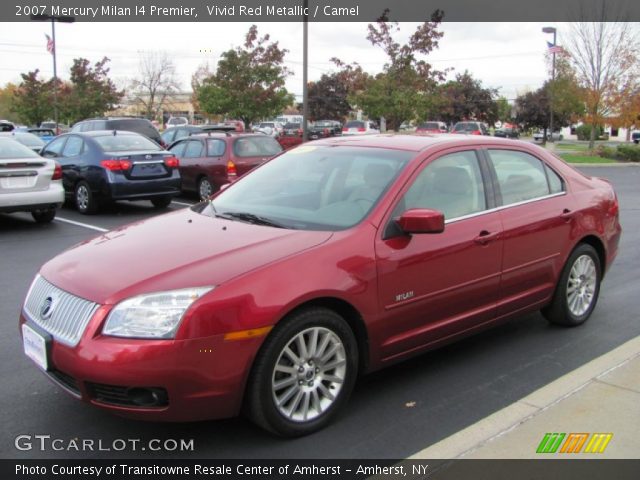 2007 Mercury Milan I4 Premier in Vivid Red Metallic