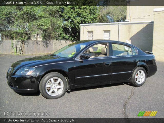 2005 Nissan Altima 3.5 SL in Super Black