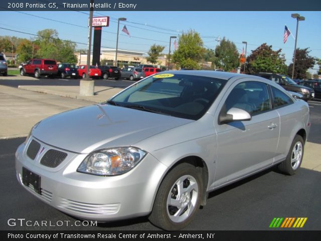 2008 Pontiac G5  in Titanium Metallic