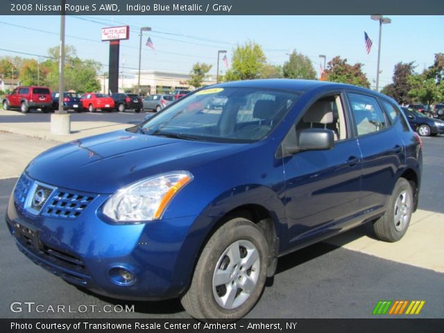 2008 Nissan Rogue S AWD in Indigo Blue Metallic