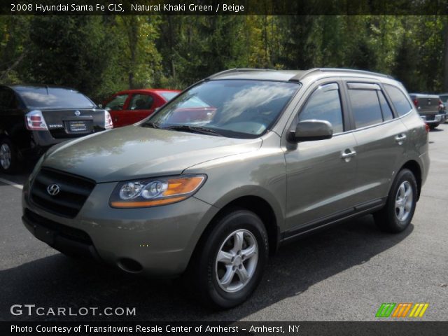 2008 Hyundai Santa Fe GLS in Natural Khaki Green