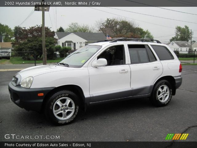 2002 Hyundai Santa Fe LX AWD in Nordic White