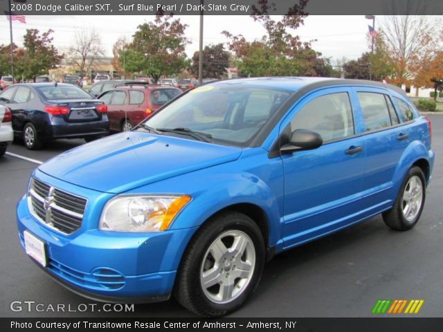 2008 Dodge Caliber SXT in Surf Blue Pearl