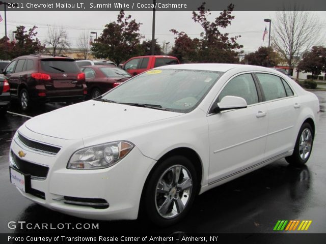 2011 Chevrolet Malibu LT in Summit White